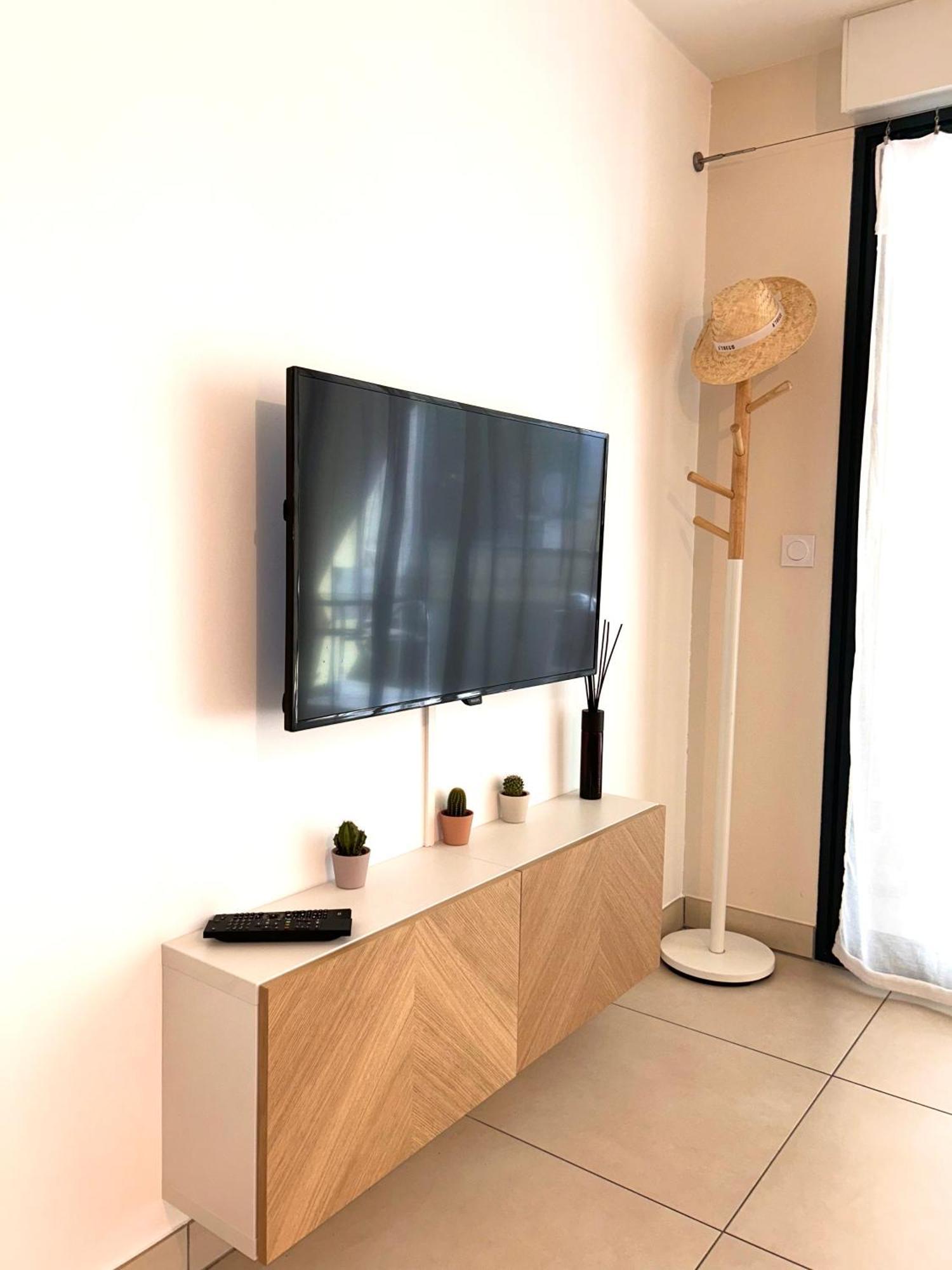 Studio Neuf - Portes De Monaco - Confort - Wifi - Clim Zewnętrze zdjęcie
