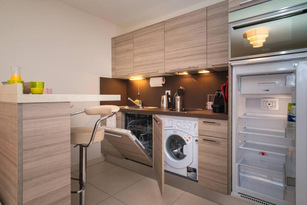 Studio Neuf - Portes De Monaco - Confort - Wifi - Clim Zewnętrze zdjęcie