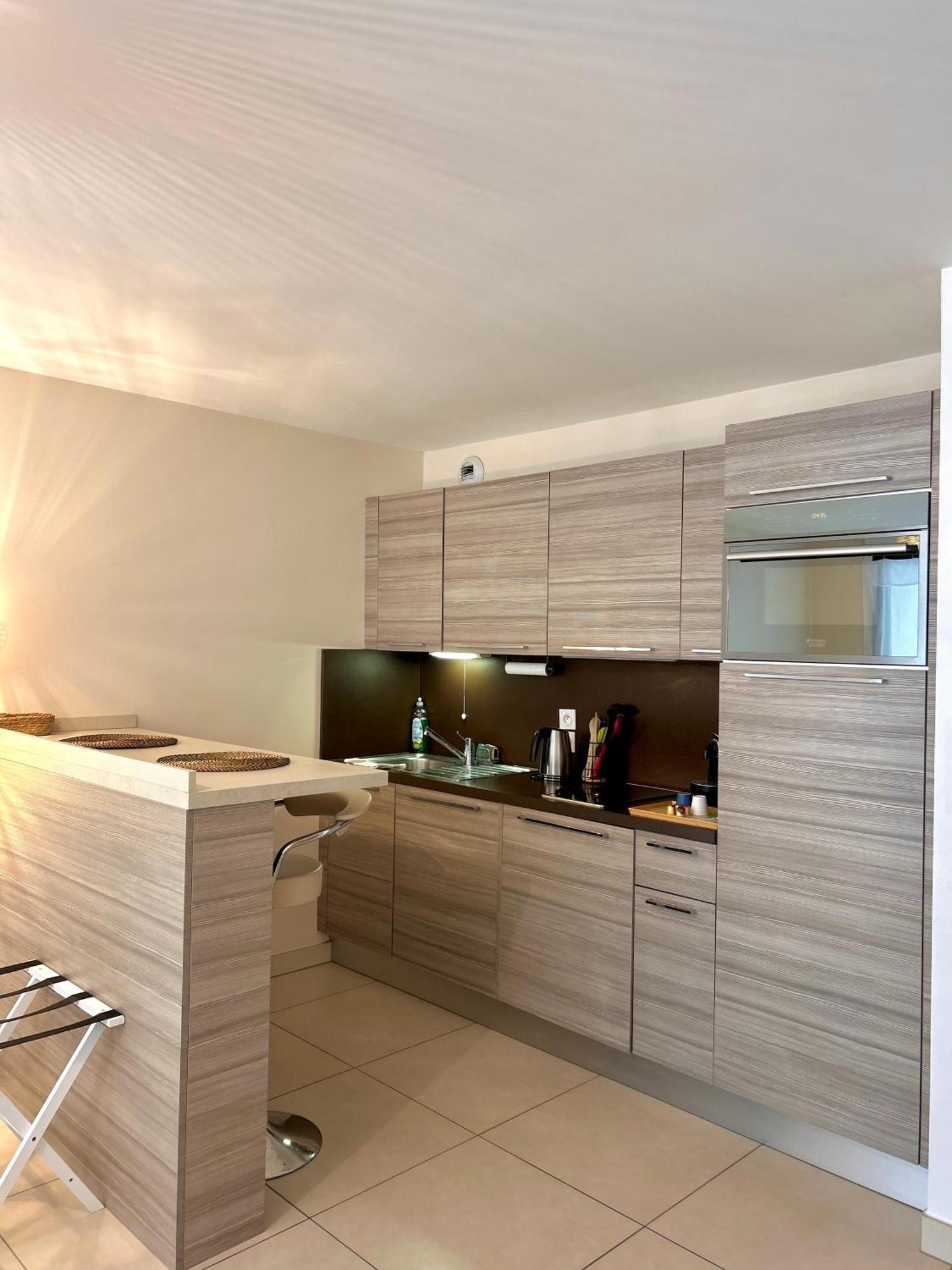 Studio Neuf - Portes De Monaco - Confort - Wifi - Clim Zewnętrze zdjęcie